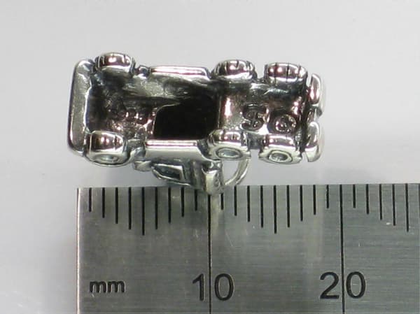 Lastbil førerhus Semi Lorry sterling sølv charm .925 x 1 Lastbiler førerhuse charms