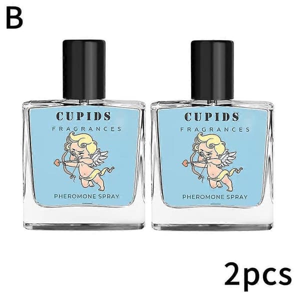 Cupid 2.0 Herrparfym 50ml Djärv Långvarig Doft för Present AA 2pcs