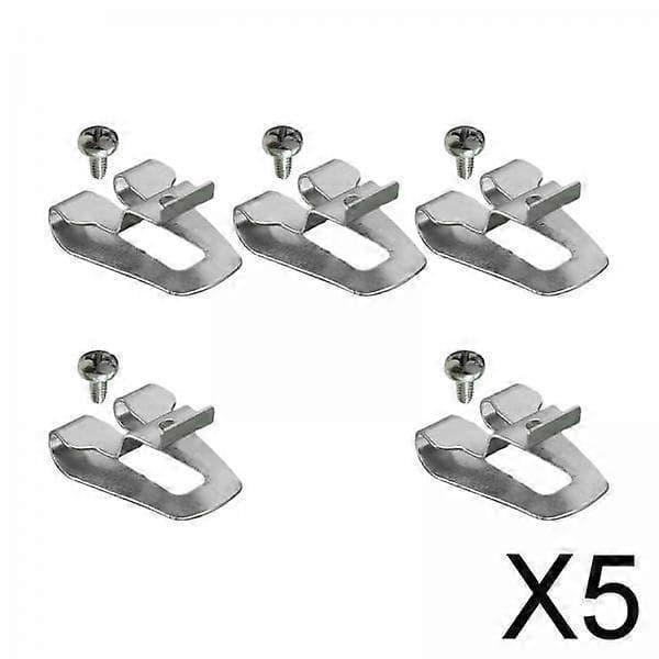 5x5 stykker bælteclips holdbar bæltekrogclips til elværktøj boremaskiner