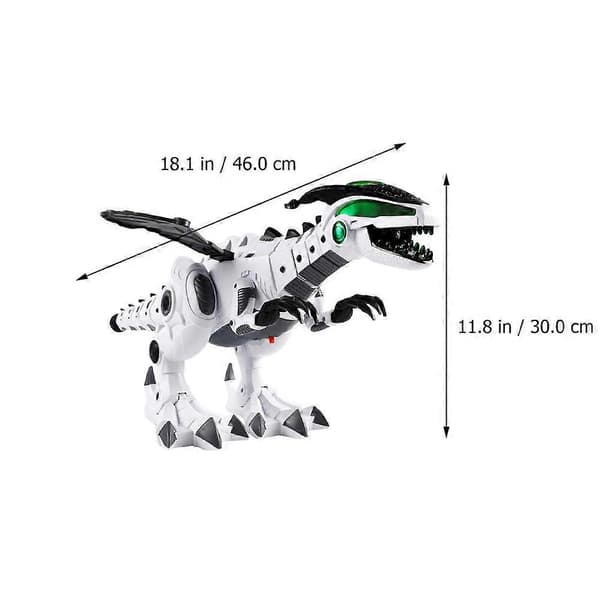 Tåkespray Dinosaur Kreative Barn Robotleker Gående Dinosaur