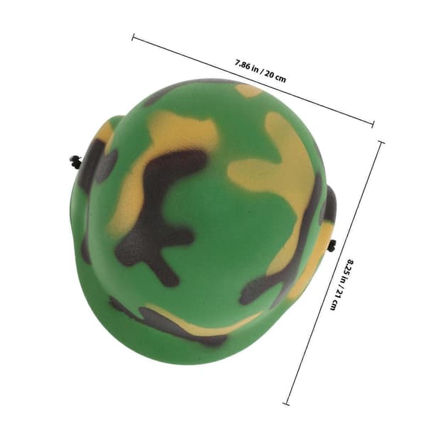 Camouflage Hær Børnelegetøj til Rolleleg 2 Stk. Plast Cosplay Udstyr