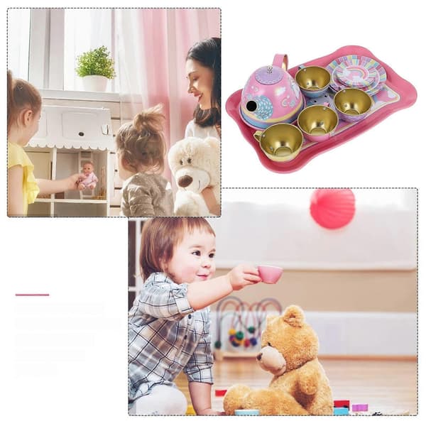 Iltapäiväteen valmistuslelut Simulaatio Teesetti Lelu 1 setillä