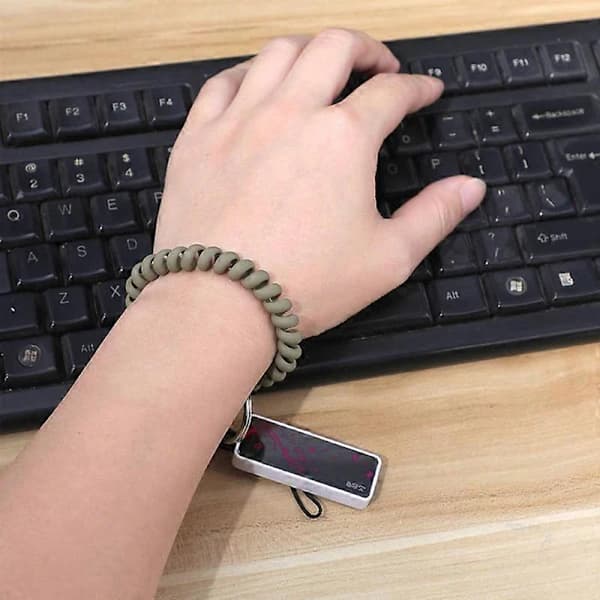 Elastisk Armbånd Håndleds Nøglering