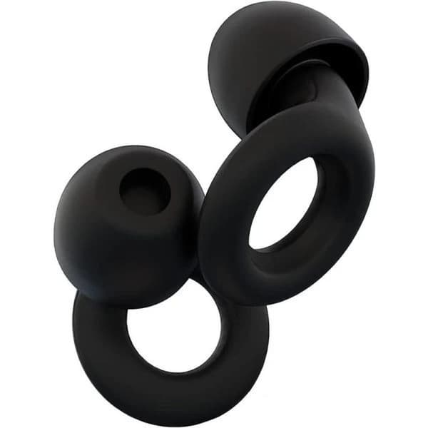 Loop Experience - Noise-Reducing Earplugs (18 dB) - In-Ear Hearing Protection - Black