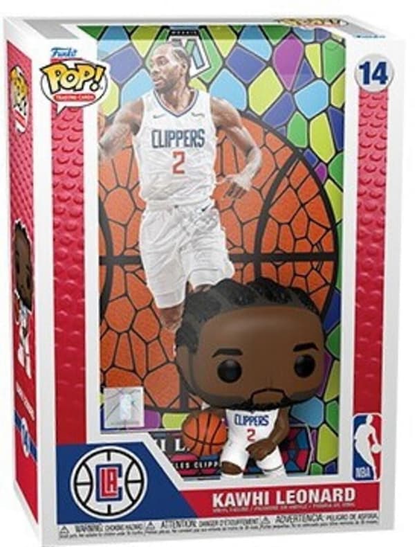 POP! SAMLEKORT: Kawhi Leonard (Mosaik) [SAMLEOBJEKTER] Vinylfigur USA import