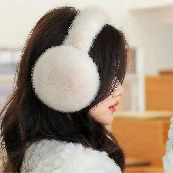 Merryso Søde Unisex Ørevarmere Bløde P Øre Khaki