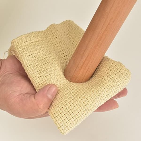 Stickade stolsbensskydd i silikonull, tjockt golvskydd