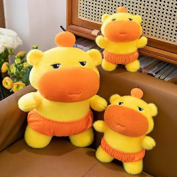 Söt Capybara Plyschleksak Gosedjur Docka Barnpresenter 28cm