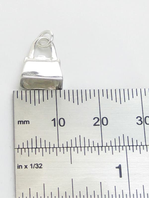 Handväska berlock i sterlingsilver .925 x 1 Handväskberlocker