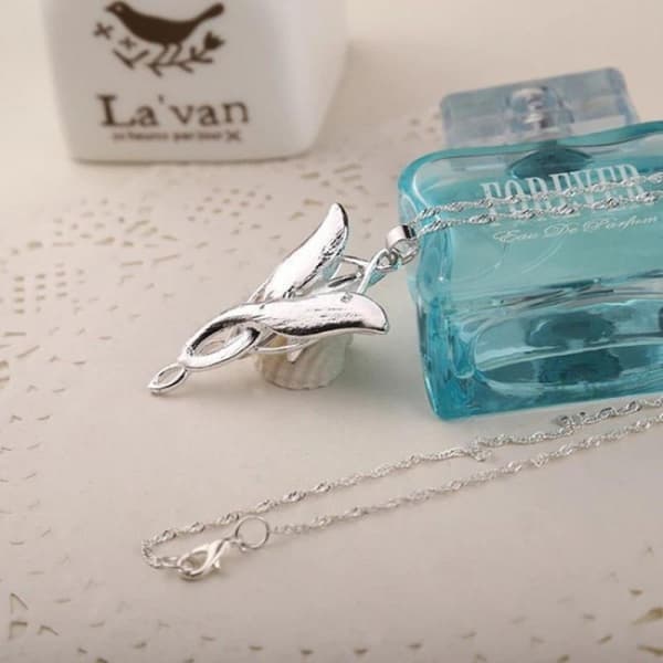 Sagan om ringen halsband - Arwen Evenstar - silver