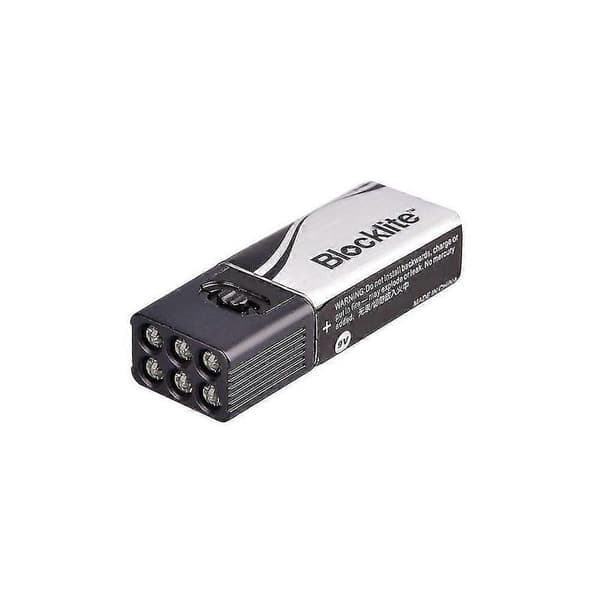Blocklite 9 Volt LED Flashlight Camping Light Compact Size Ultra Bright