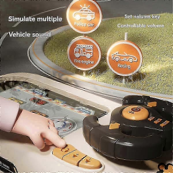 Het körsimulator interaktiv simuleringsleksaksbil racingäventyrsleksak