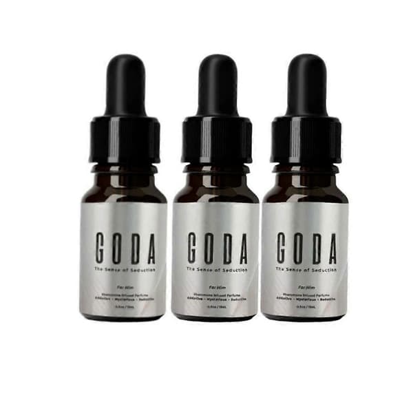 1-5X Goda Feromonparfym för män 15 ml Fräsch Långvarig Köln 3pcs