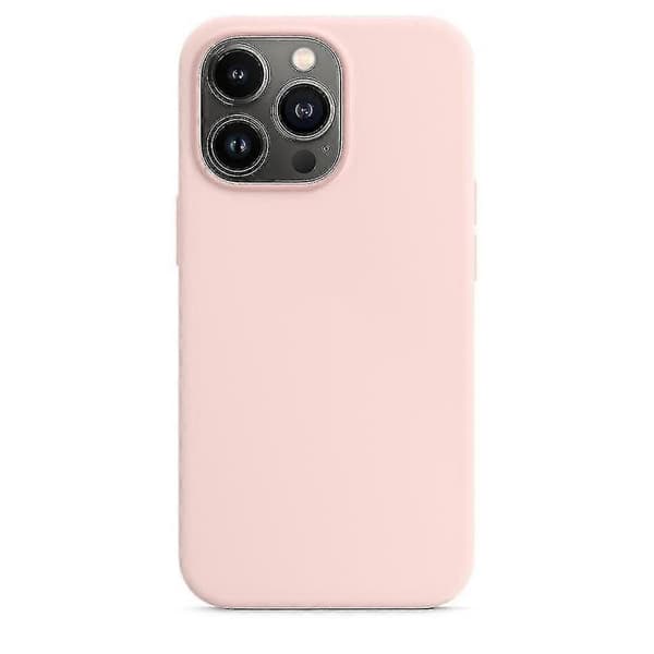 Silikonikuori iPhone 13 Pro -puhelimelle Chalk Pink