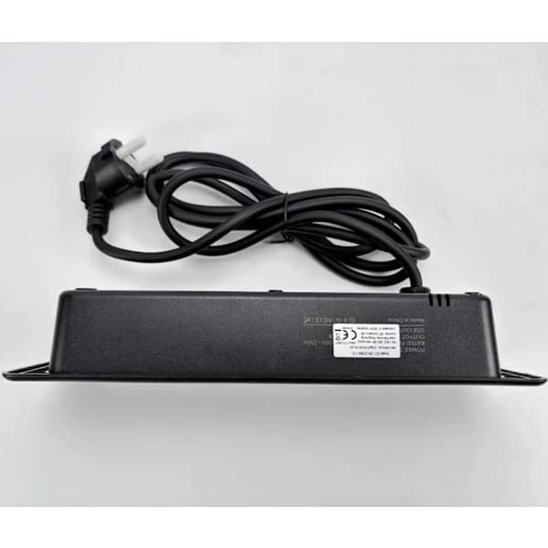 European Standard Built-in Black Power Socket Black