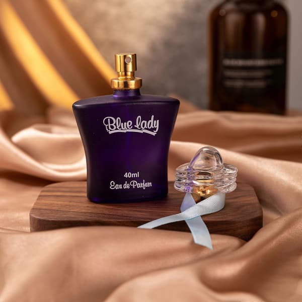 1-5x Blue Lady Eau De Parfum för kvinnor, 40 ml Parfym 4PCS
