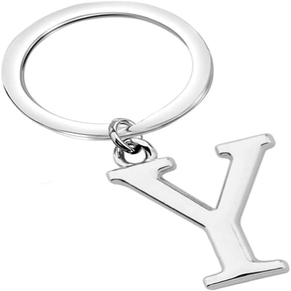 Nyckelring Bokstav - Initial Nyckelring Berlock Bokstav Y Y