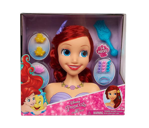 Prinsessa Arielin muotoilupää
