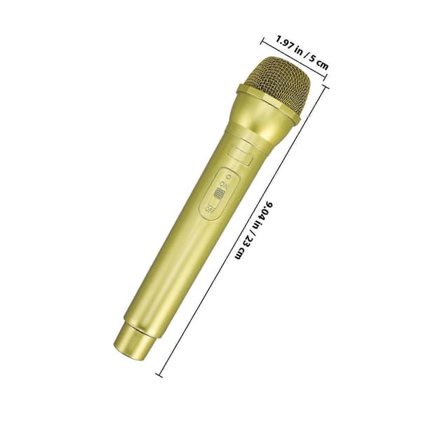 Leikkimikrofoni lapsille karaokeen 1 kpl kannettava