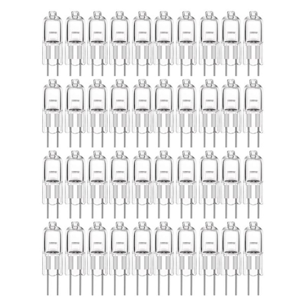 G4 Halogenlamper / Stiftlamper - Varm hvid - Halogen 20W (20-pack)