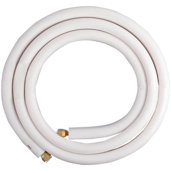 Copper Pipe for Air Conditioning 1/4 & 3/8 Split Air Conditioner Part 4M with Insulating Roll HVAC Cable Pipe Fits or Complete Kits