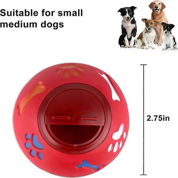 Hundefoderbold Hundelegetøj Intelligens Hundefoder Hvalpelegetøj Hvalpegodbid Dispenser Gave