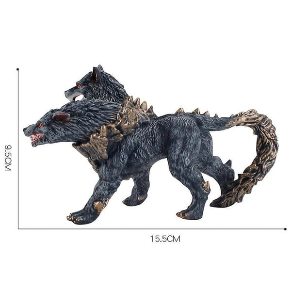 Cerberus Solid Pvc Actionfigur Skrivebordsdekorativ Pynt Samlegave B