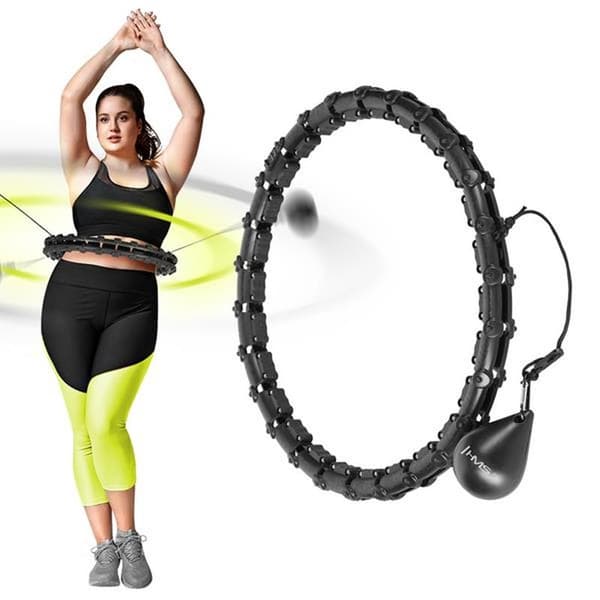 HHW11 PLUS SIZE HULA HOOP SORT MED FREMspring OG HMS-VÆGT