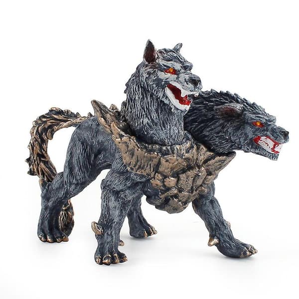 Cerberus Solid Pvc Actionfigur Skrivbordsdekorativ Prydnadssamling Present B