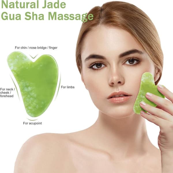 Ruusukvartsi-Gua Sha & Jaderulla, Kasvorulla, Kasvorulla Iho