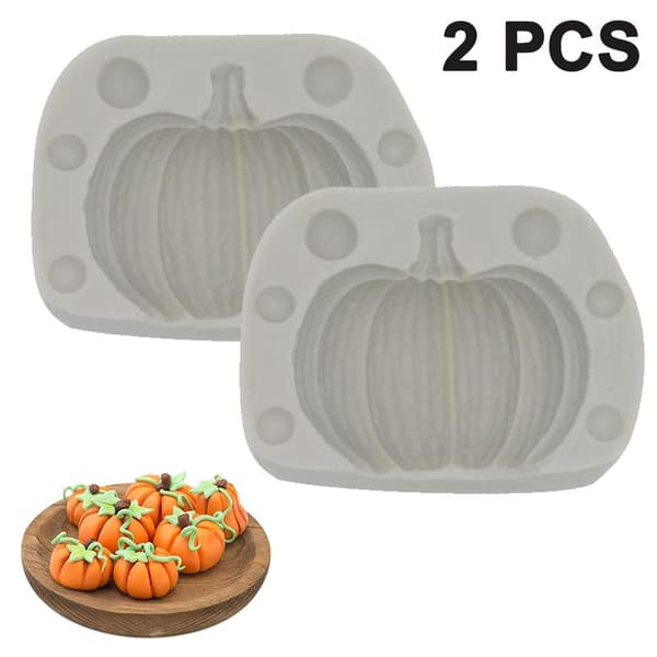 Pumpa Form 3D-form Höstpumpabakning Grey