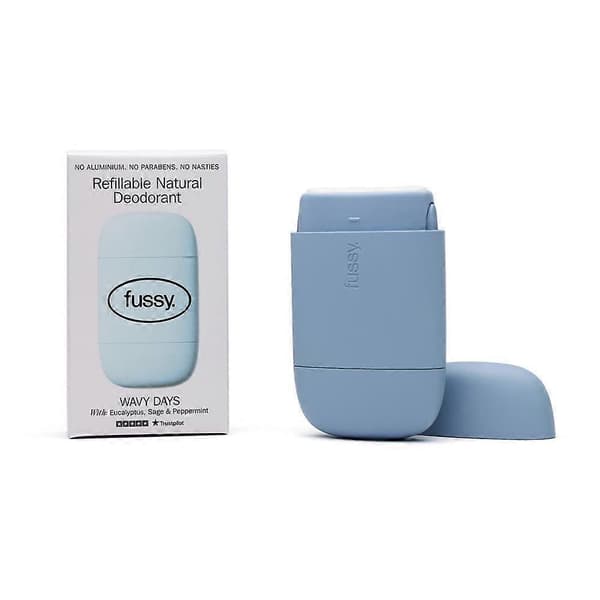 Påfyllningsbar naturlig deodorant Wavy Days 40g - 2-pack