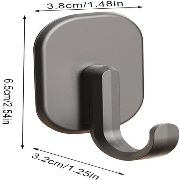 3 kpl - 3,8*3,2*6,5cm - Magneettikoukut - Magneetti koukulla - Keittiökoukku - Säilytyskoukut