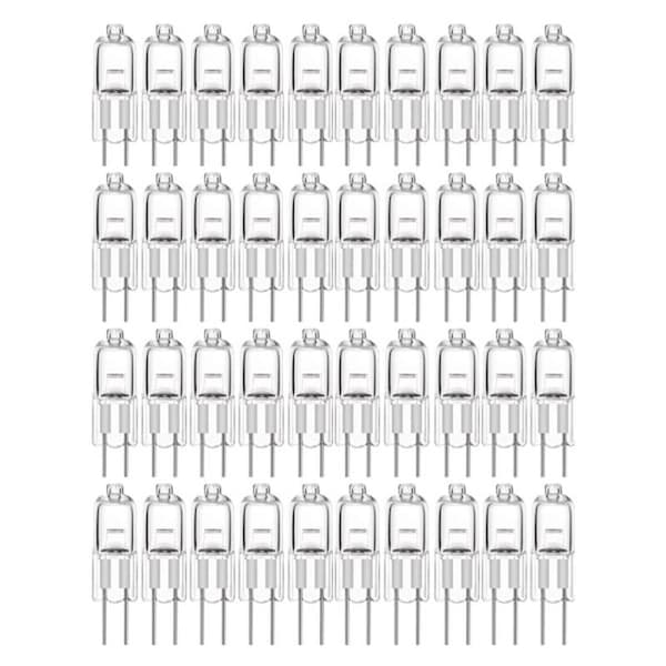 20-pack G4 halogenlampor 10W 12V - Varmvit
