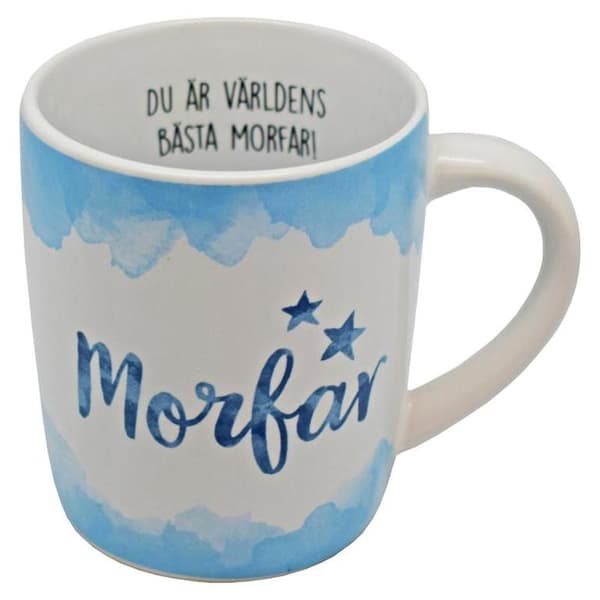 Kopp VERDENS BESTE BESTEFAR flerfarget multifärg Multicolor