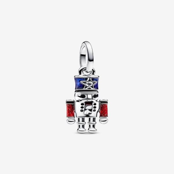 Pandora - Rörlig Nötknäppare Hängberlock - Sterlingsilver