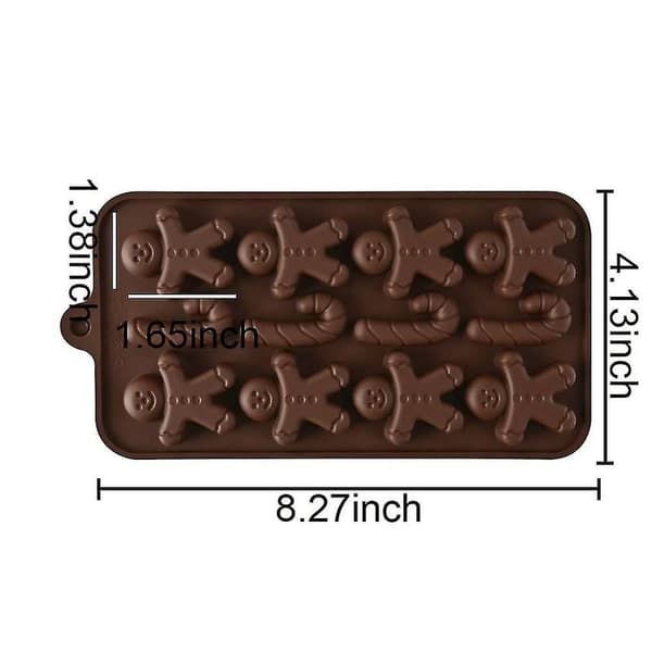 Chokladgodisform Julgran Bakform