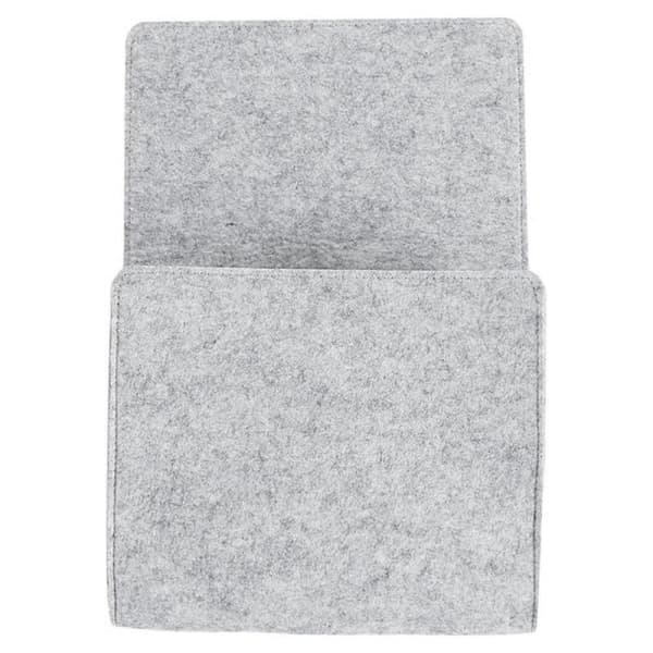 Bedside and Storage Pocket in Felt Grey