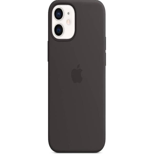 Silikonecover med MagSafe til iPhone 12 Mini Black