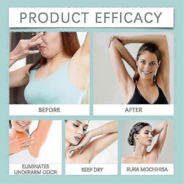 5X Odaban Underarms Deodorant Spray med Aroma 30ml