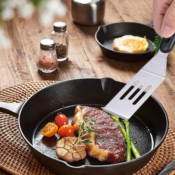 2-pack Mini Spatel Rostfritt Stål Liten Spatel För Kök, För Pajservering, Tårt- & Pannkaksserveringsspatlar