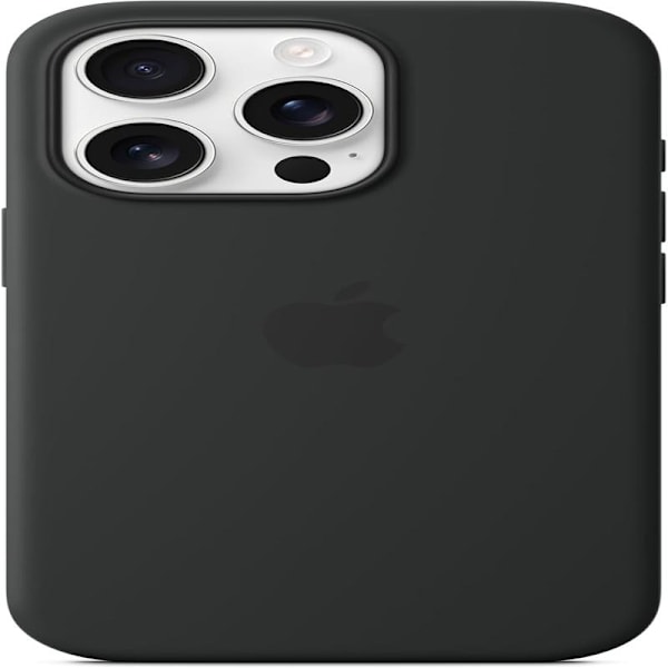 Apple Silikonecover med MagSafe til iPhone 16 Pro – Sort[JSR]