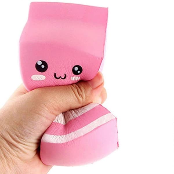 Squishy Yoghurtflaska Doftande Squishy Långsamt Stigande Klämleksaker Jumbo