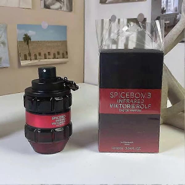 Viktor & Rolf Spicebomb Eau de Toilette Night Vision, Köln för män, 100ml Ny Ankomst S05 Black