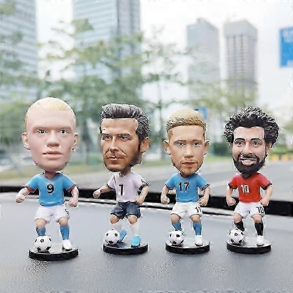 Fotballstjerne dukke bilpynt for gutter gave C Ronaldo stjerne ukentlig karakter bobblehead dukke KB Spring Limberham