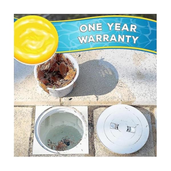 Replacement Pool Skimmer Basket (2 Pack) - Above Ground Pool Thru-Wall SkimmerBY White