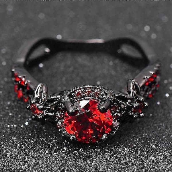 Charmerende Forlovelses- Smykke Løfteringe Red 7