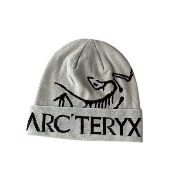 Arcteryx Bird Head Musta Toque Pipo Light grey