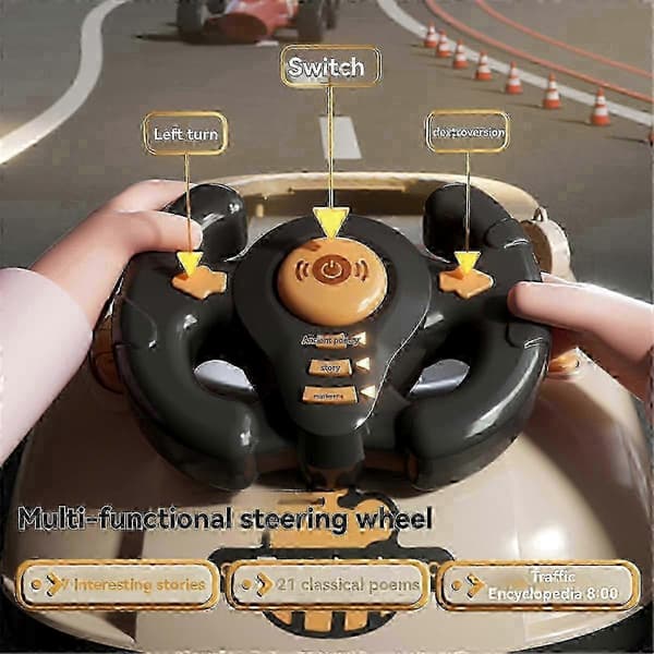 Het körsimulator interaktiv simuleringsleksaksbil racingäventyrsleksak