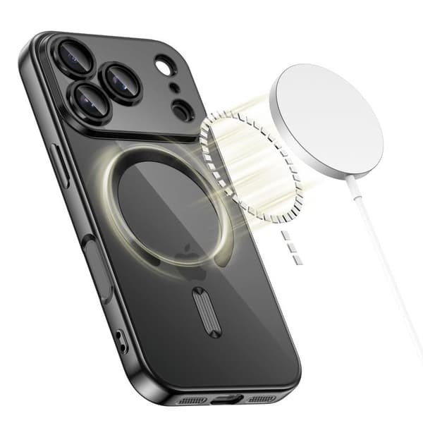 Tech-Protect iPhone 17 Pro Max Deksel MagSafe MagFlex Shiny Black 60